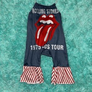 Rolling Stones halter romper